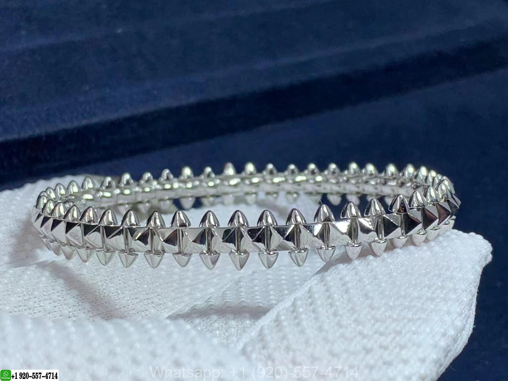 Cartier Clash De Cartier 18K White Gold Medium Model Bracelet -B6065217