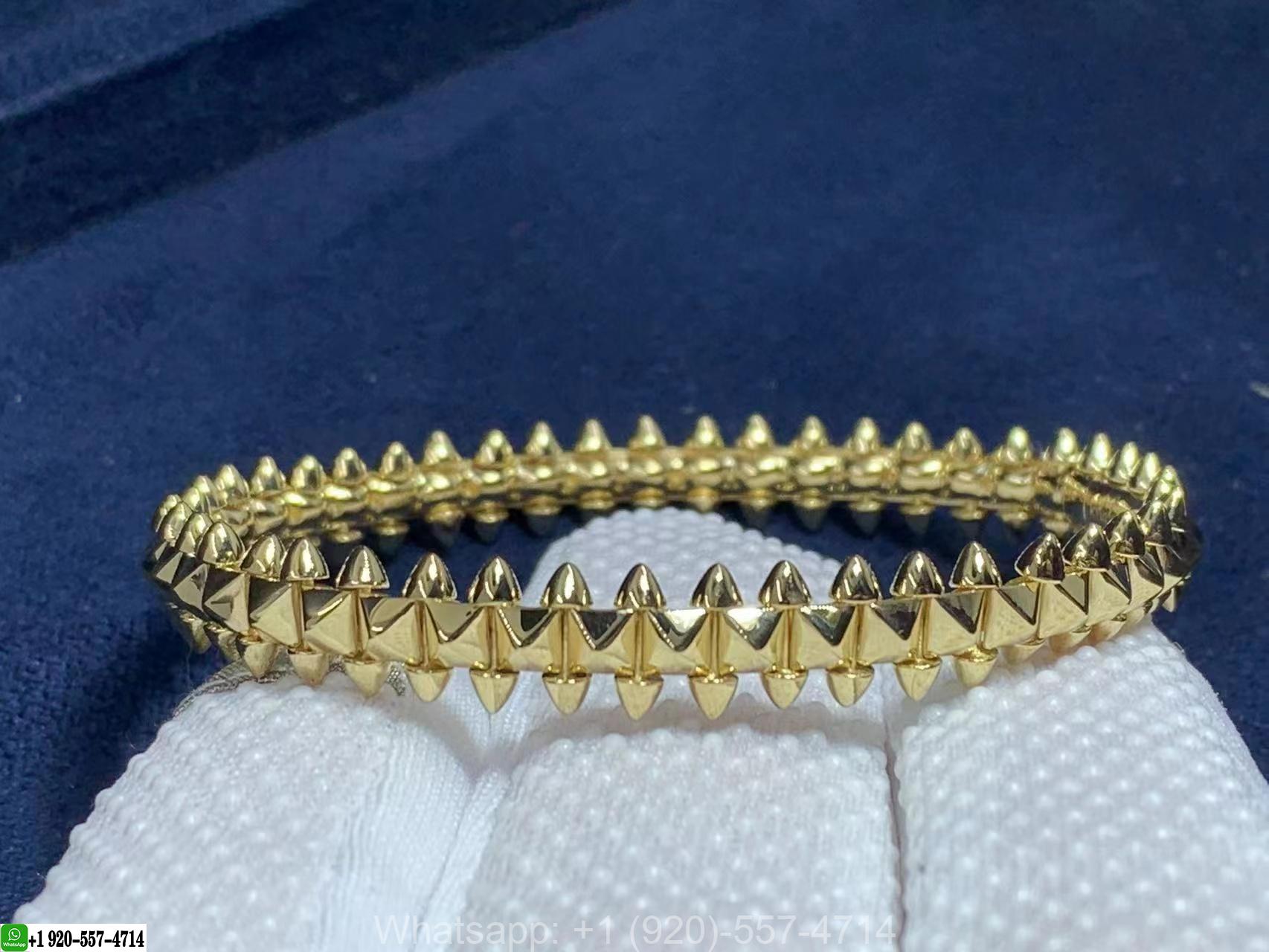 Cartier Clash De Cartier 18K Yellow Gold Medium Model Bracelet -B6065717